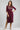 Wine Band Collar Solid kurta
