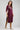 Wine Band Collar Solid kurta