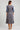 Grey Round Neck Printed kurta