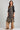 Grey Round Neck Printed kurta