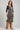 Grey Round Neck Printed kurta