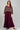 Purple Round Neck Cape Dress