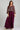Purple Round Neck Cape Dress