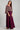 Purple Round Neck Cape Dress
