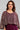 Purple Round Neck Cape Dress