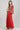 Red Round Neck Printed Dress