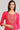 Pink Round Neck Printed kurta