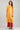 Yellow Round Neck Printed kurta