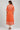 Orange Yarn-dyed kurta