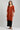 Orange Round Neck Yarn-dyed kurta