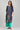 Blue Round Neck Printed kurta