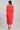 Red Round Neck Printed kurta