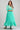 Green Band Collar Printed kurta