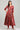 Red Round Neck Printed Dress