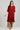 Red Yarn-dyed kurta