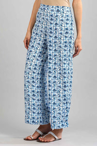 Blue Printed Palazzos
