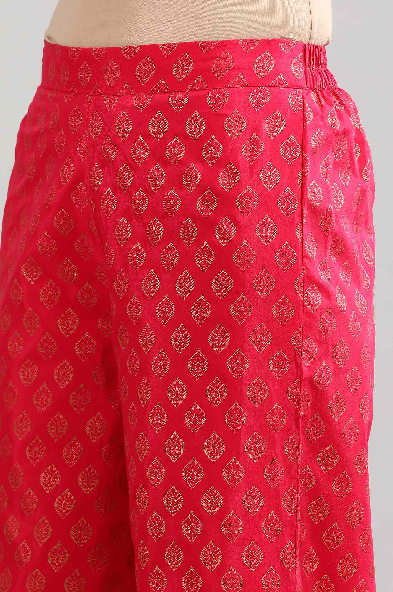 Pink Printed Palazzos