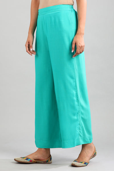 Blue Printed Palazzos
