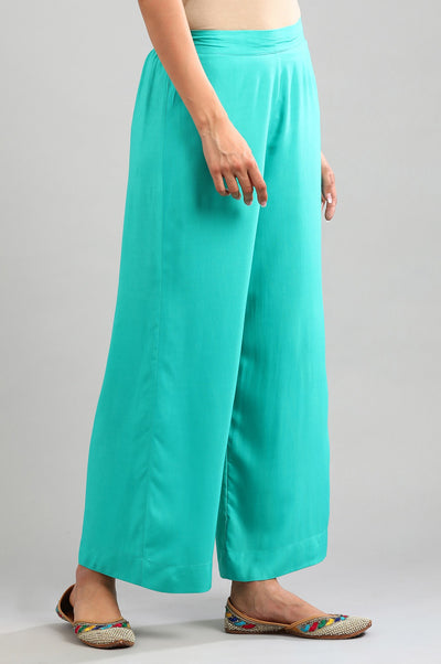 Blue Printed Palazzos