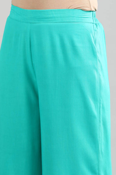 Blue Printed Palazzos