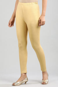 Gold Solid Tights