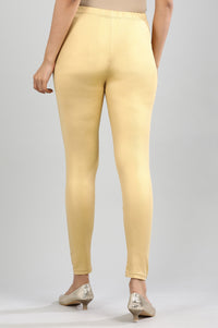 Gold Solid Tights
