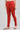Red Solid Churidar