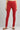 Red Solid Churidar