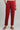Red Solid Pants