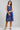 Blue A-Line Printed kurta