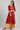 Red Round Neck Embellished kurta Set