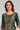 Green Round Neck Embellished kurta Set