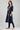 Navy Blue Round Neck Embellished kurta Set