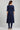 Navy Blue Round Neck Embellished kurta Set