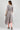Grey V-Neck Printed kurta Set