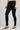 Black Solid Churidar