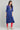Blue Band Collar Solid kurta