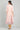 Pink Band Collar Printed kurta