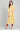 Yellow Band Collar Floral Printed kurta