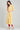 Yellow Band Collar Floral Printed kurta