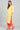 Yellow Band Collar Printed kurta