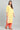 Yellow Band Collar Printed kurta