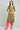 Green Round Neck Printed kurta
