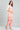 Pink Round Neck Printed kurta