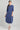 Blue Band Collar Printed kurta