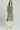 Green Round Neck Printed kurta