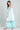 Blue Round Neck Yarn-dyed kurta