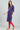 Blue Round Neck Solid kurta