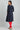 Blue Round Neck Printed kurta