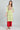 Green Band Collar Printed kurta